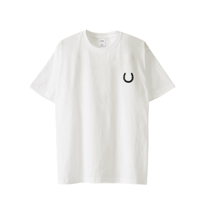 ボースシュー刺繍　SHOT TEE　全4色 T008 white image