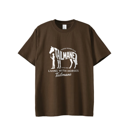 HORSE RIDING CLUBⅡ　半袖Tシャツ 全8色 T017 dark-brown image