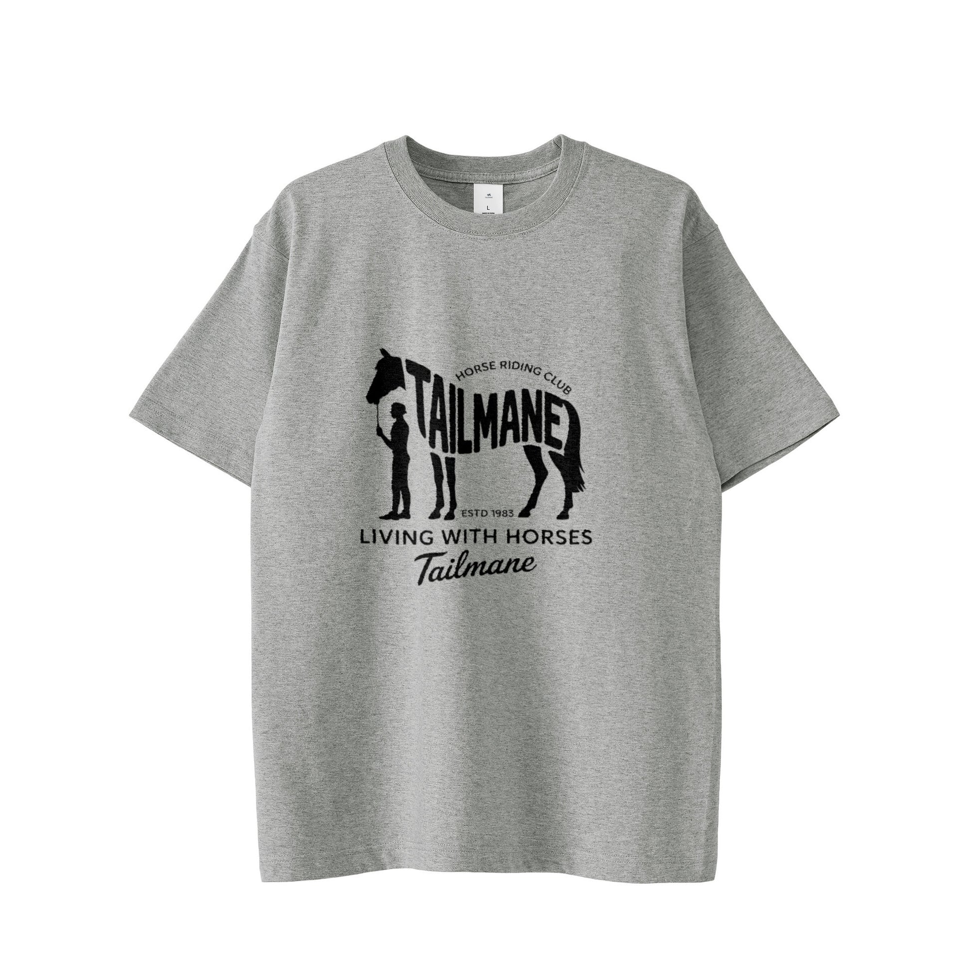 HORSE RIDING CLUBⅡ　半袖Tシャツ 全8色 T017 gray image