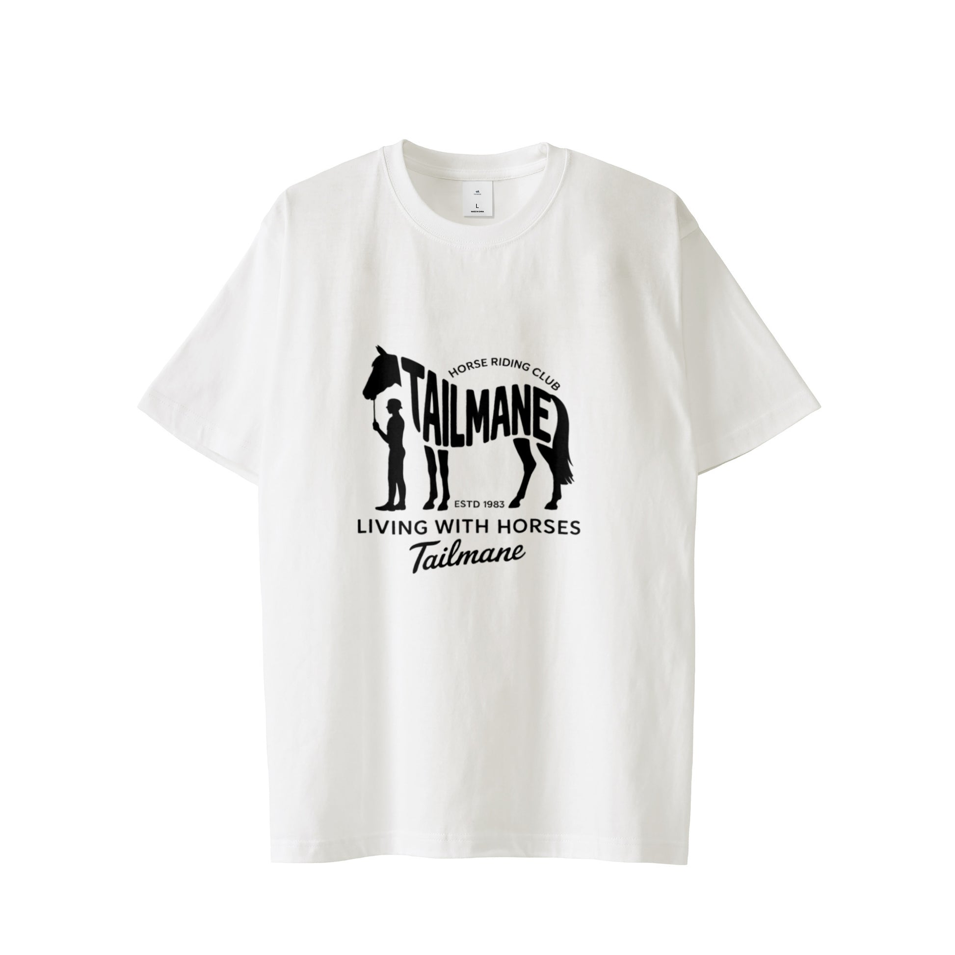 HORSE RIDING CLUBⅡ　半袖Tシャツ 全8色 T017 white image