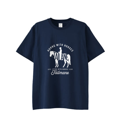 HORSE RIDING CLUBⅢ　半袖Tシャツ 全8色 T019 indigo image