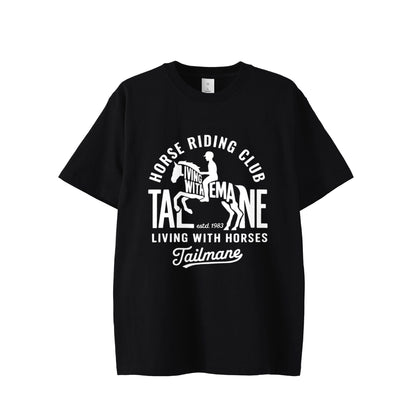 HORSE RIDING CLUB 半袖Tシャツ  8Color T068 black image
