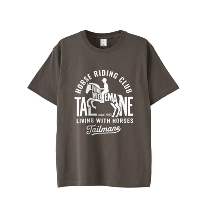HORSE RIDING CLUB 半袖Tシャツ  8Color T068 charcoal image