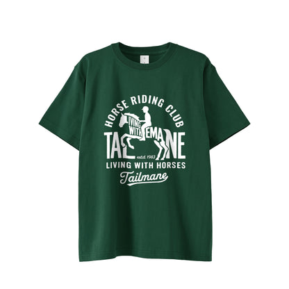 HORSE RIDING CLUB 半袖Tシャツ  8Color T068 green image