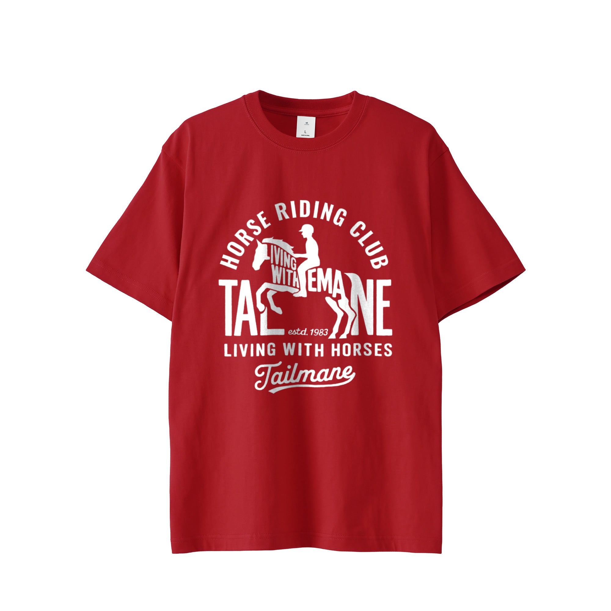 HORSE RIDING CLUB 半袖Tシャツ 8Color T068 – TAILMANE（テイルメイン）