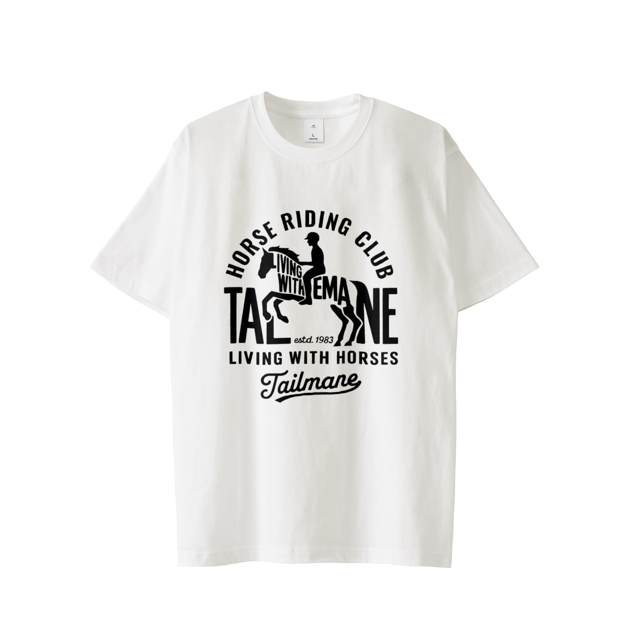 HORSE RIDING CLUB 半袖Tシャツ 8Color T068 – TAILMANE（テイルメイン）