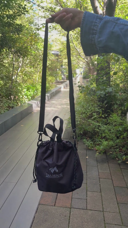 TAILMANEロゴ刺繍 ミニバッグ  4Color T024